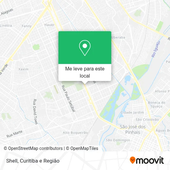 Shell mapa