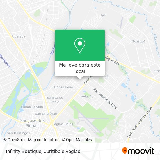 Infinity Boutique mapa