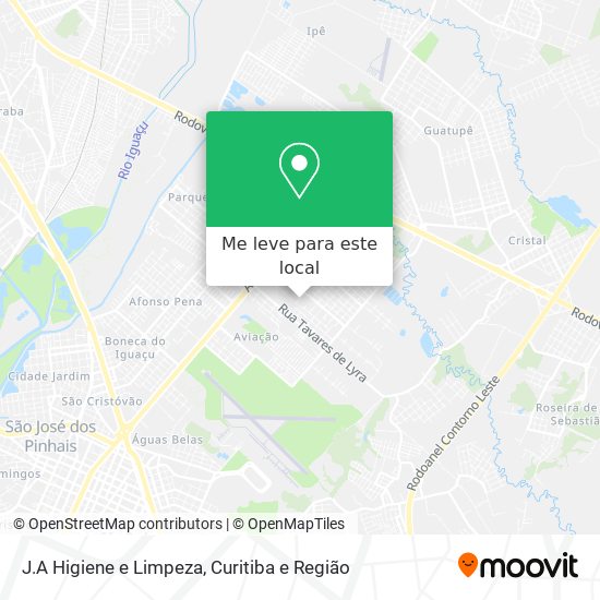 J.A Higiene e Limpeza mapa