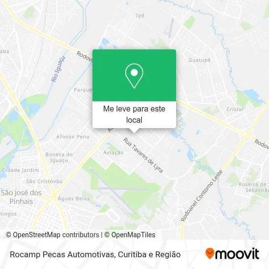Rocamp Pecas Automotivas mapa