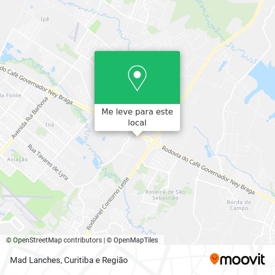 Mad Lanches mapa
