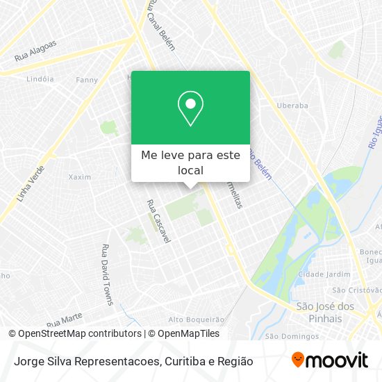 Jorge Silva Representacoes mapa