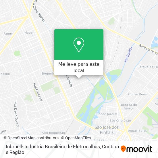 Inbraell- Industria Brasileira de Eletrocalhas mapa