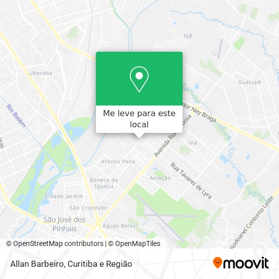 Allan Barbeiro mapa