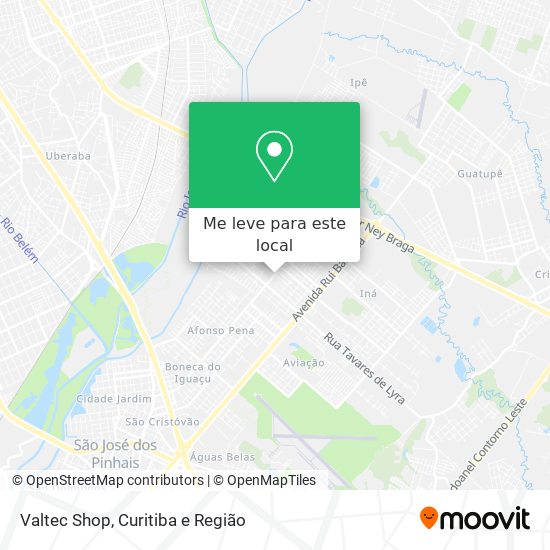 Valtec Shop mapa