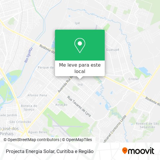 Projecta Energia Solar mapa