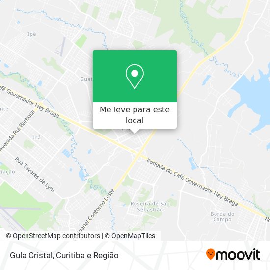 Gula Cristal mapa