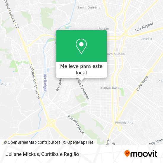 Juliane Mickus mapa