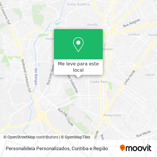 Personalideia Personalizados mapa