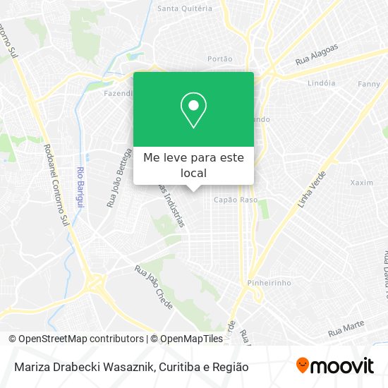 Mariza Drabecki Wasaznik mapa