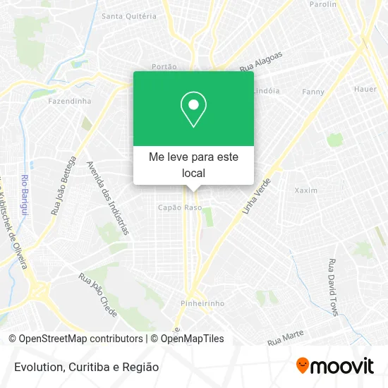 Evolution mapa