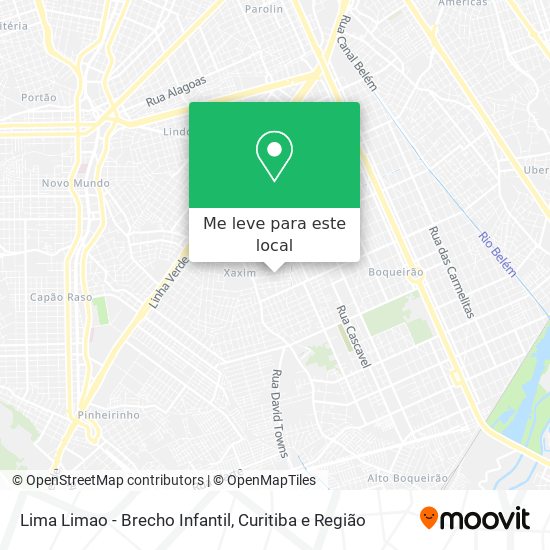 Lima Limao - Brecho Infantil mapa