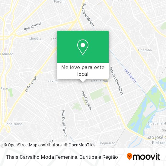 Thais Carvalho Moda Femenina mapa