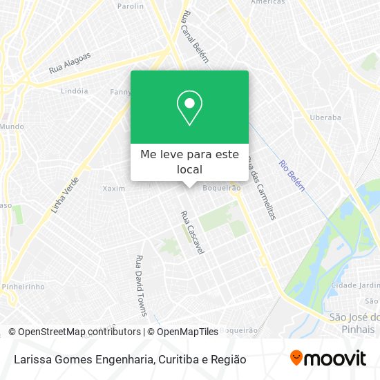 Larissa Gomes Engenharia mapa