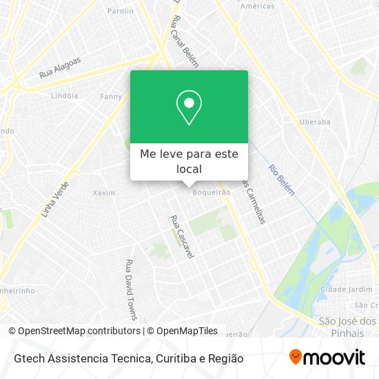Gtech Assistencia Tecnica mapa