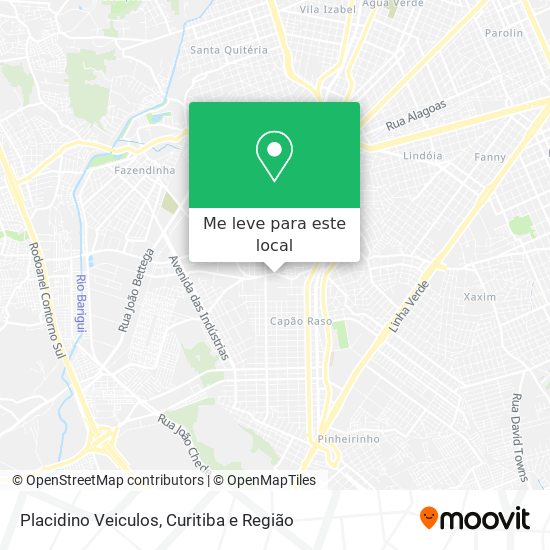 Placidino Veiculos mapa