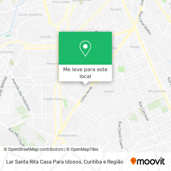 Lar Santa Rita Casa Para Idosos mapa