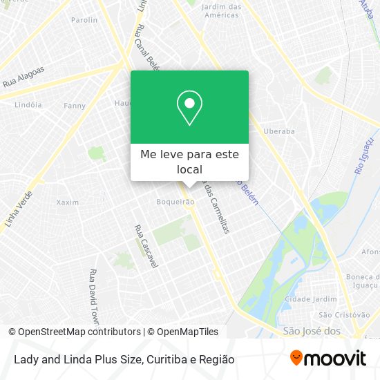 Lady and Linda Plus Size mapa