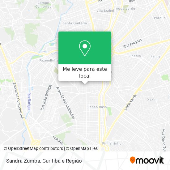 Sandra Zumba mapa