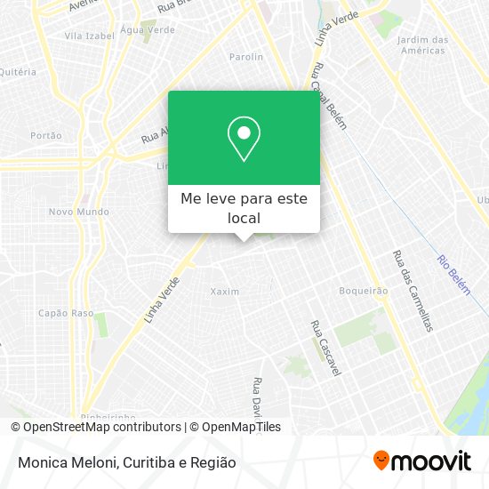 Monica Meloni mapa