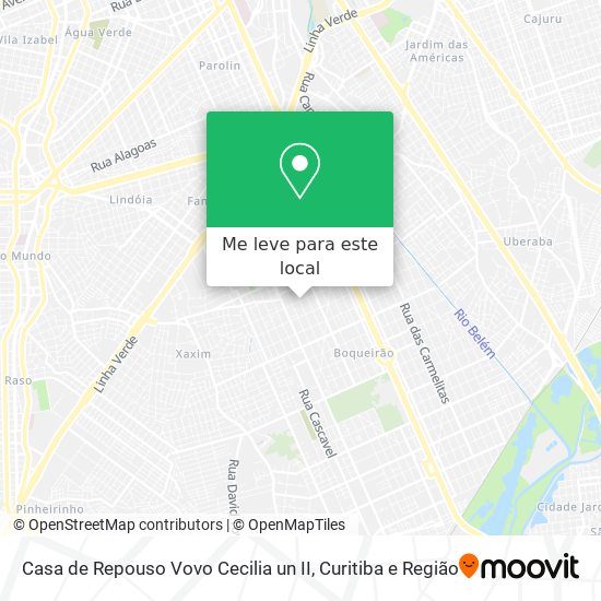 Casa de Repouso Vovo Cecilia un II mapa
