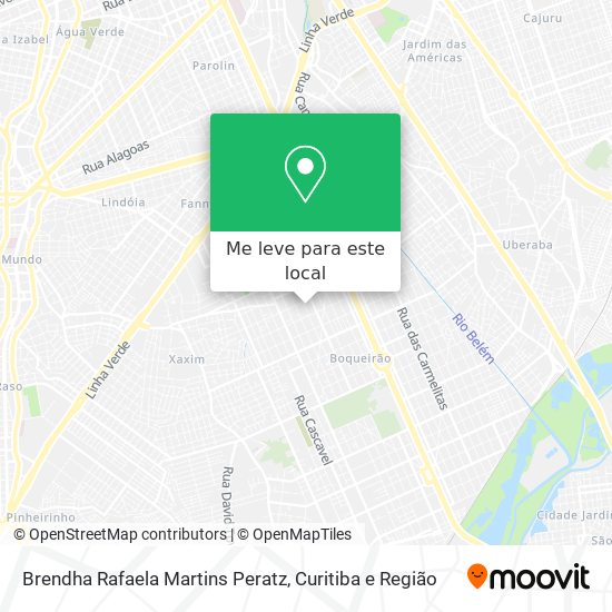 Brendha Rafaela Martins Peratz mapa