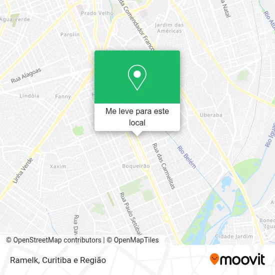 Ramelk mapa
