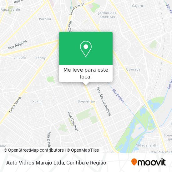 Auto Vidros Marajo Ltda mapa