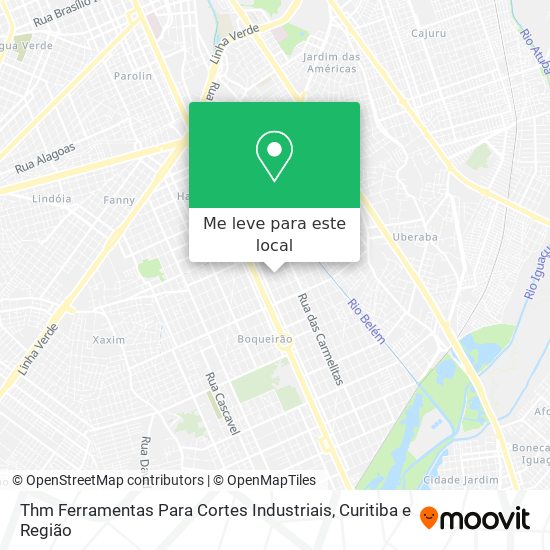 Thm Ferramentas Para Cortes Industriais mapa