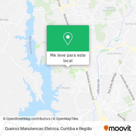 Queiroz Manutencao Eletrica mapa