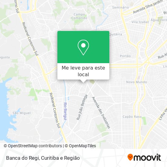 Banca do Regi mapa
