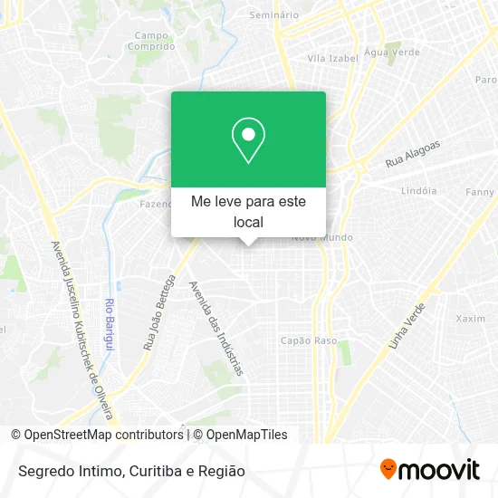 Segredo Intimo mapa