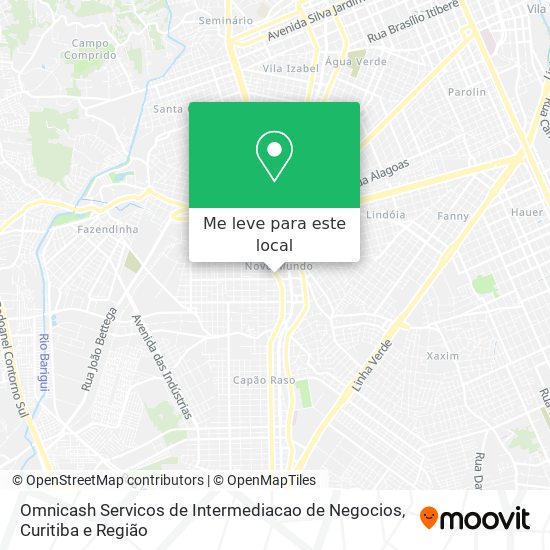 Omnicash Servicos de Intermediacao de Negocios mapa