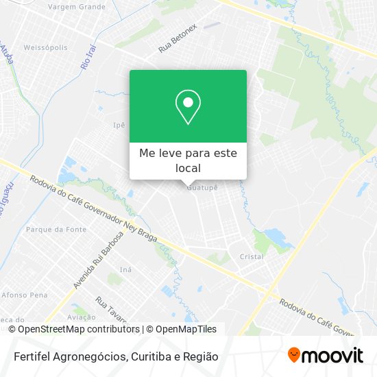 Fertifel Agronegócios mapa