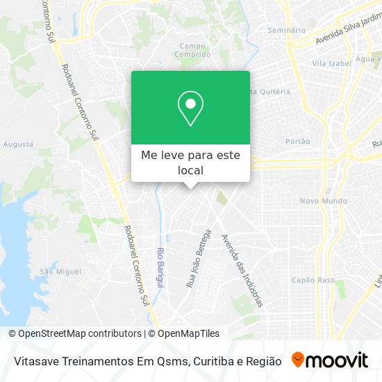 Vitasave Treinamentos Em Qsms mapa