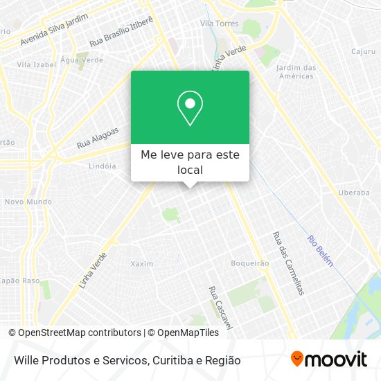 Wille Produtos e Servicos mapa