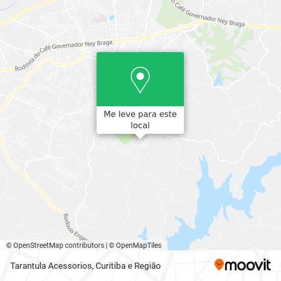 Tarantula Acessorios mapa