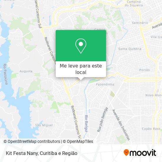 Kit Festa Nany mapa