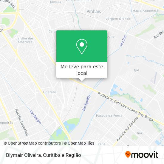 Blymair Oliveira mapa