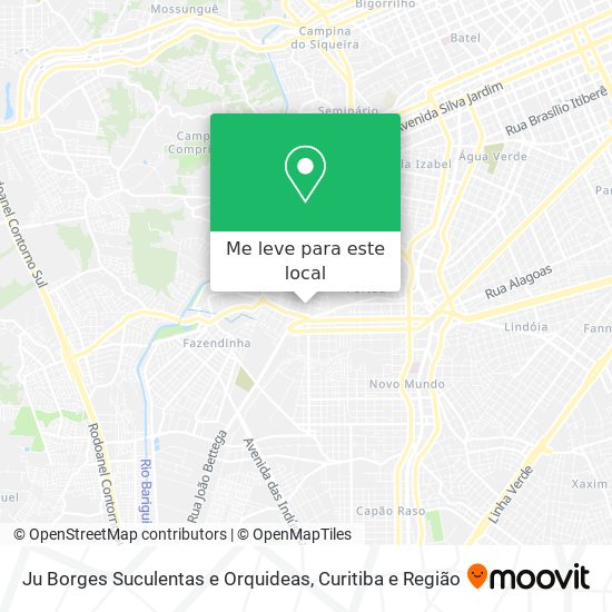 Ju Borges Suculentas e Orquideas mapa