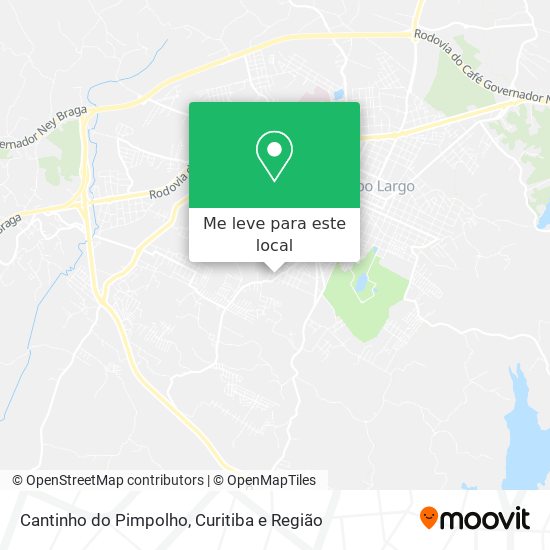 Cantinho do Pimpolho mapa