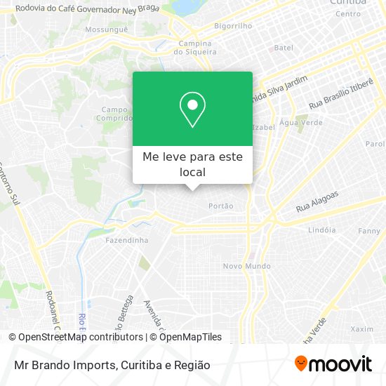Mr Brando Imports mapa