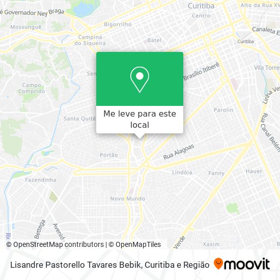 Lisandre Pastorello Tavares Bebik mapa