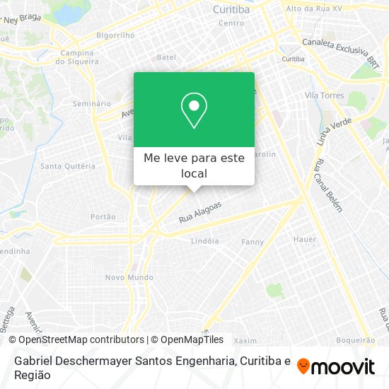 Gabriel Deschermayer Santos Engenharia mapa