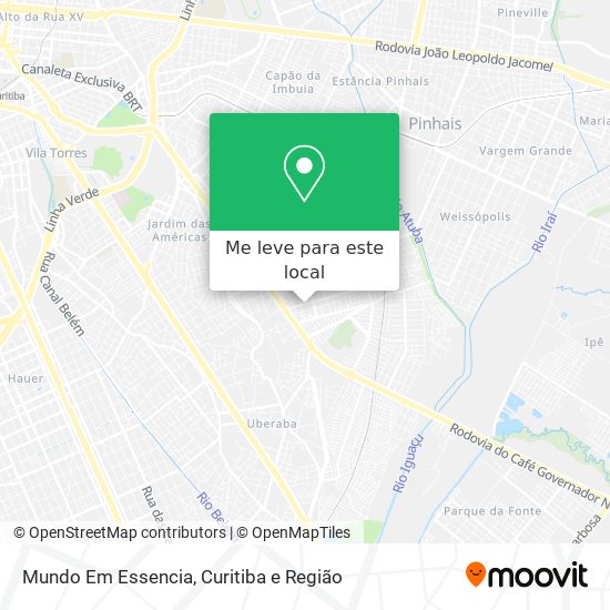 Mundo Em Essencia mapa