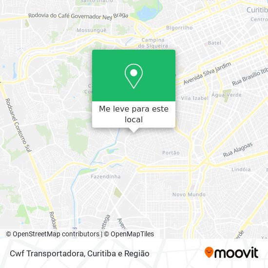 Cwf Transportadora mapa