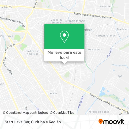 Start Lava Car mapa
