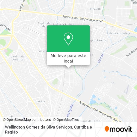 Wellington Gomes da Silva Servicos mapa