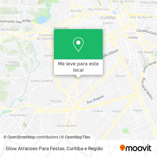 Glow Atracoes Para Festas mapa