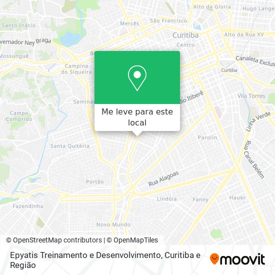 Epyatis Treinamento e Desenvolvimento mapa